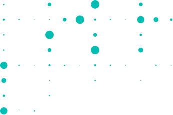 Decorative aqua dot field